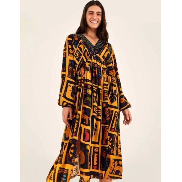 FARM Rio Tropical Icons Midi Dress - Picture 4 of 16